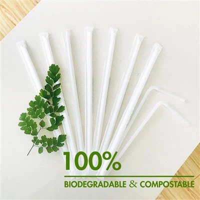 Läpinäkyvä Pla Straw